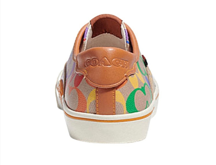 Coach Pride Sneakers Canvas Leather Design