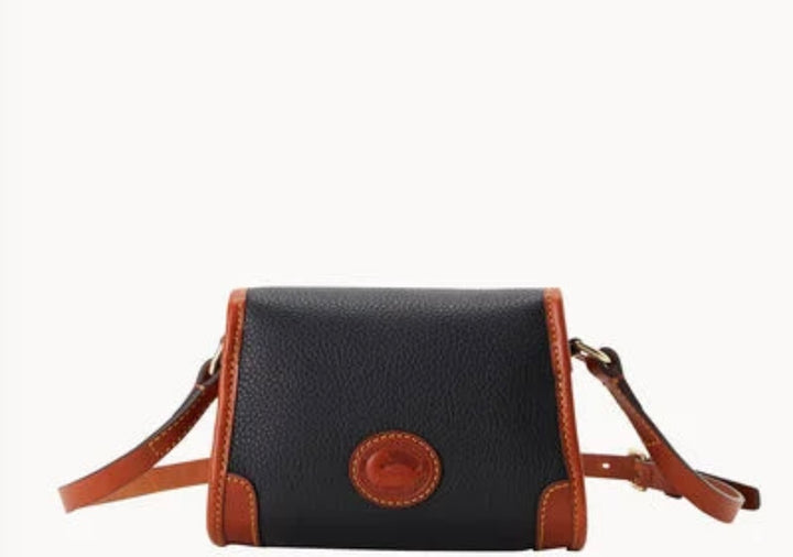 Leather Pebble Grain Crossbody Bag by Dooney & Burke