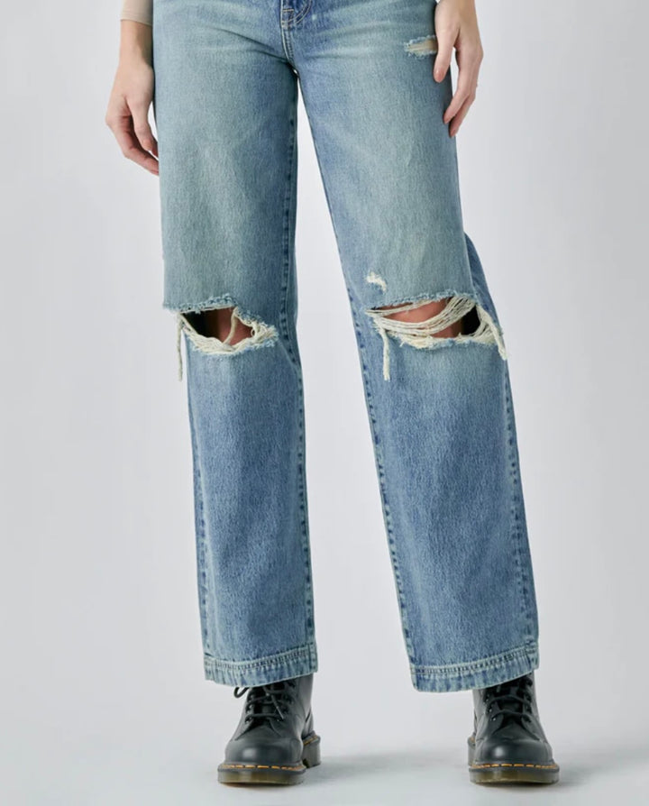 Hidden Vintage Pocket Jeans Flared Leg