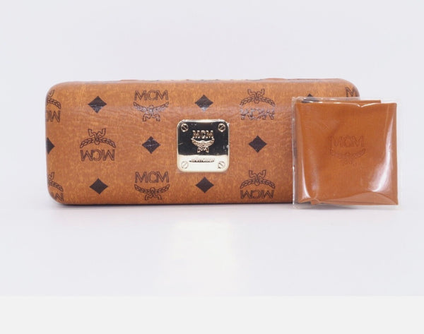 MCM Luxury Cognac Brown Sunglasses Case