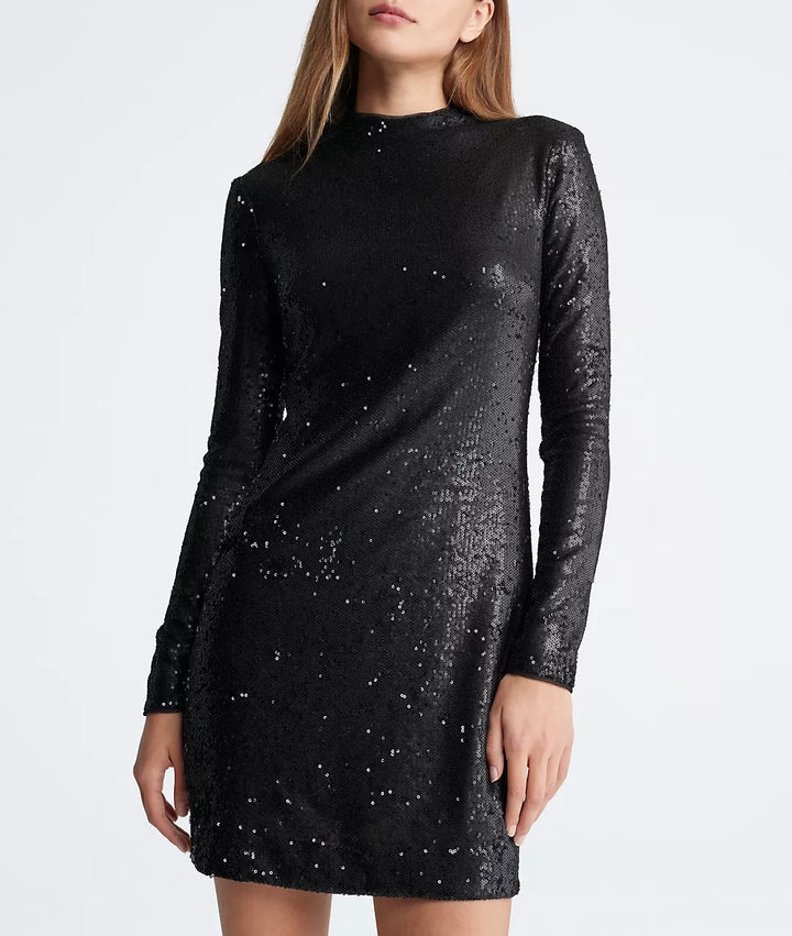 Calvin Klein Women's Sequin Mini Dress