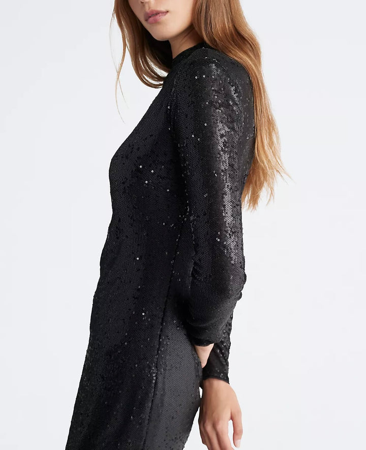 Calvin Klein Women's Sequin Mini Dress