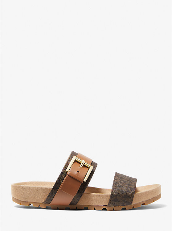 Michael Kors Mylah Leather Sandal Open Toe