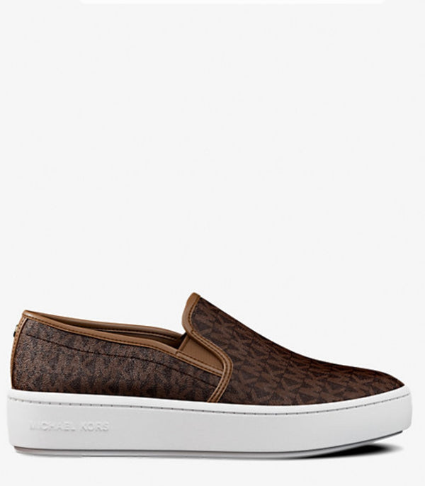 Micheal Kors Teddi Logo Slip On