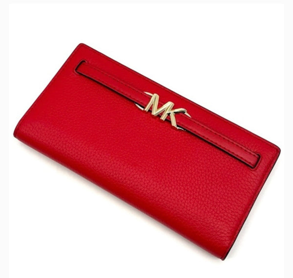 Micheal Kors Reed Large Snap Bilfold Wallet