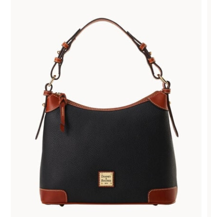 Dooney & Bourke Hobo Leather Shoulder Bag for Women