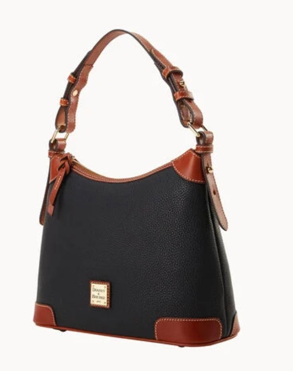 Dooney & Bourke Hobo Leather Shoulder Bag for Women