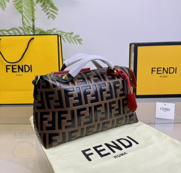 FF Embossed Signature Bag