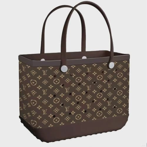 Monogram Rubber Waterproof Tote