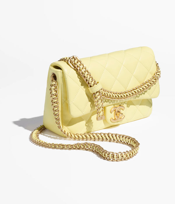 Chanel 20cm Quilted Mini Crush Flap