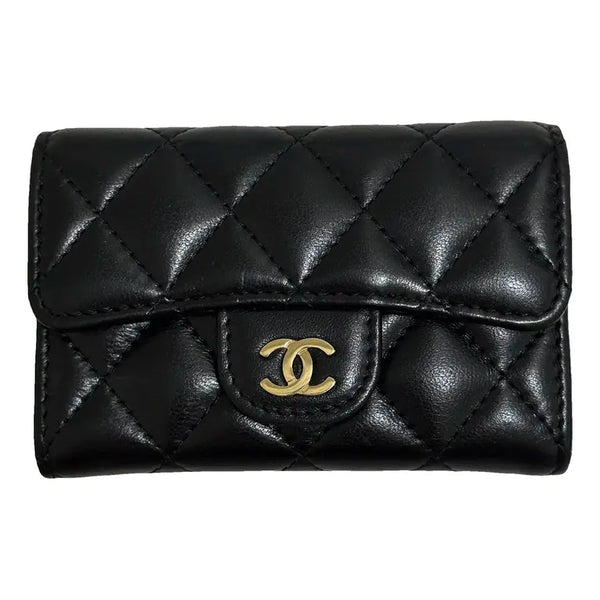 Chanel Timeless/Classique Leather Wallet