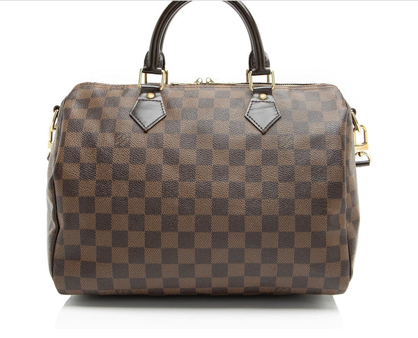 L Speedy Bag- Grid Print