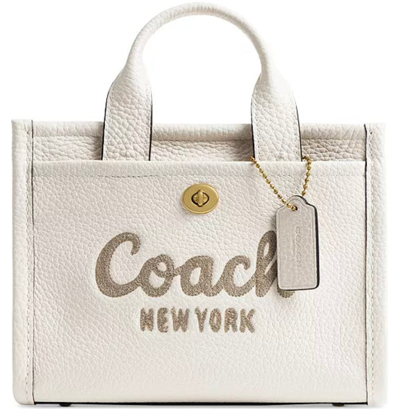 Coach Leather Cargo Mini Tote Bag