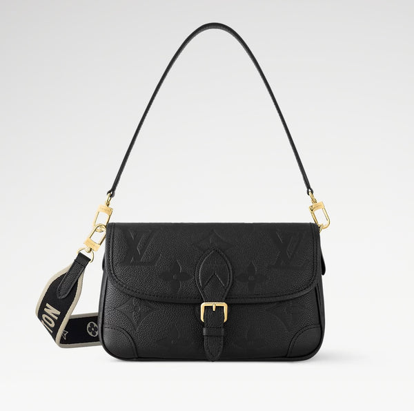 L Diane Embossed Crossbody