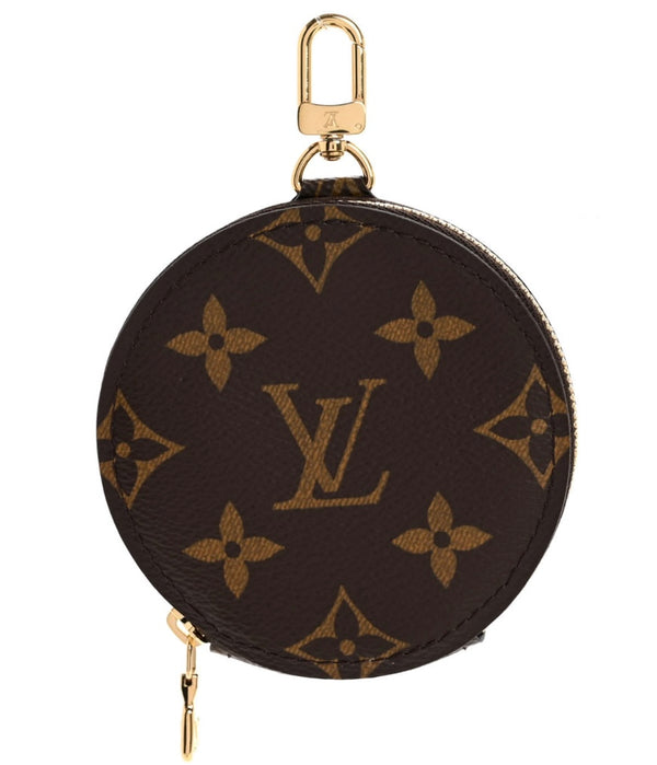 Monogram Round Coin Purse