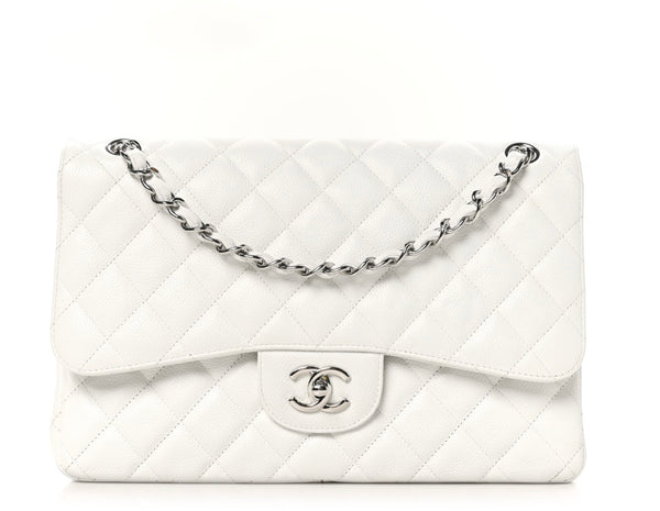 CC Caviar Shoulder Bag-Medium