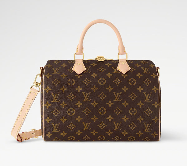 LV Speedy Monogram 25 Bag- Brown Flower