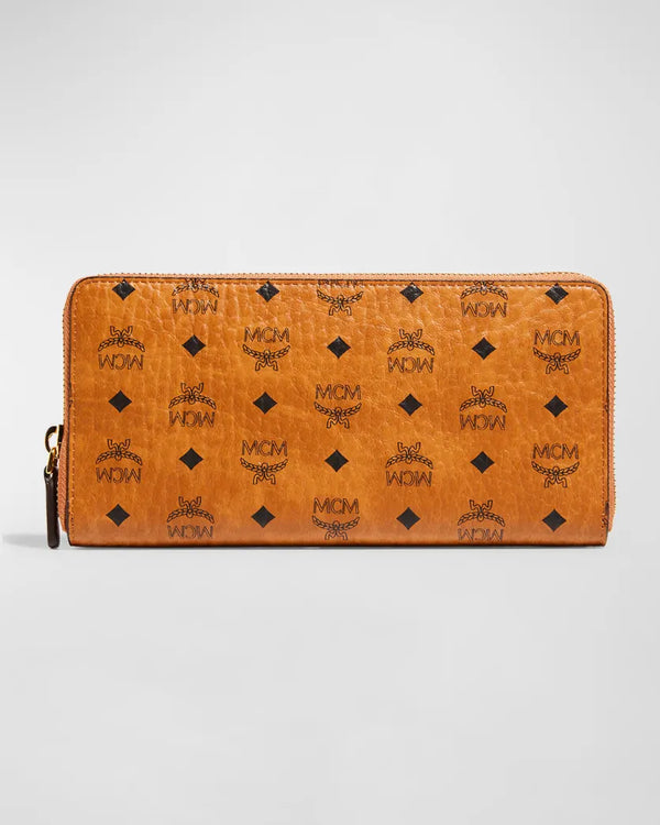 MCM Large Monogram Wallet