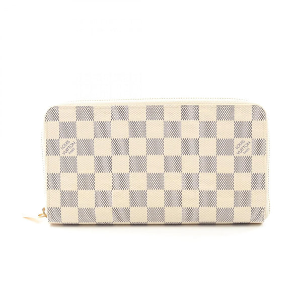 LV Zippy Large Wallet-White Damier