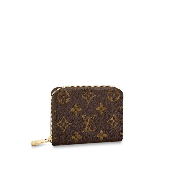 LV Zippy Coin Wallet-Brown Flower