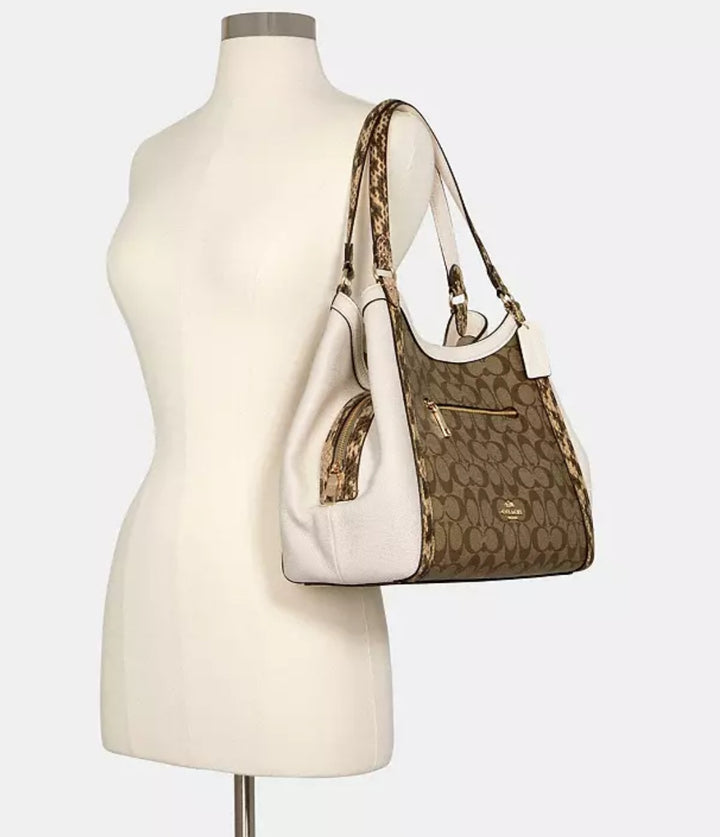 Coach Kristy Leather Shoulder Bag