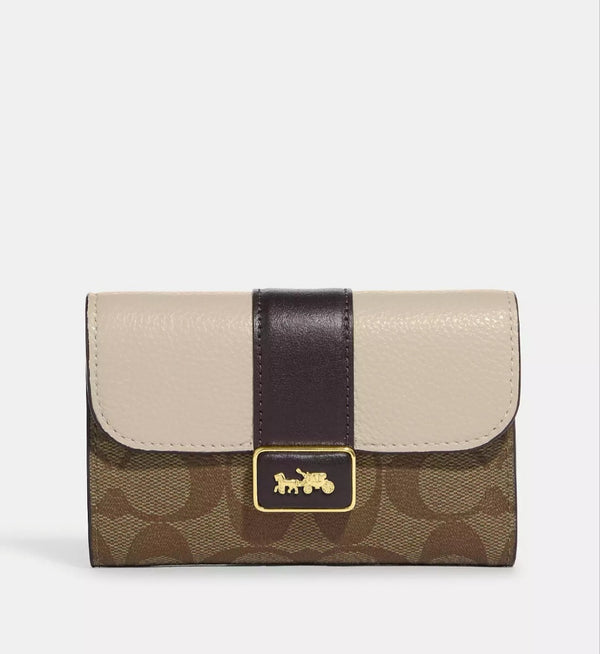 Coach Medium Grace Canvas Wallet