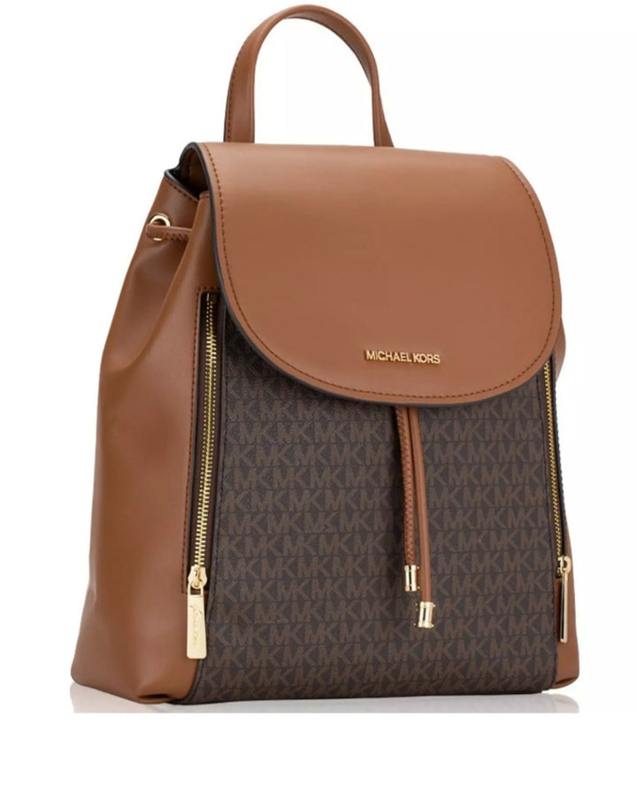 Micheal Kors Phoebe Medium Canvas Tech Backpack