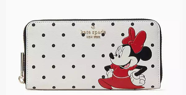 Kate Spade Minnie Mouse Zip Wallet