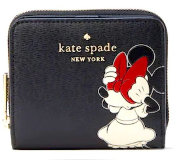 Kate Spade Disney Minnie Mouse Zip Around Wallet