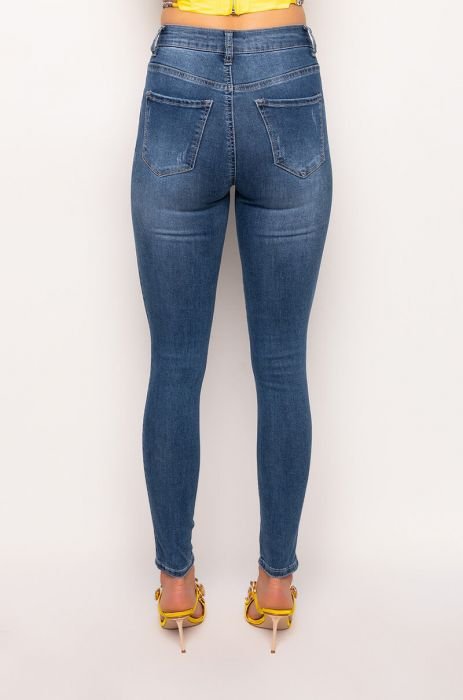 Super Stretchy High Waisted Skinny Jeans